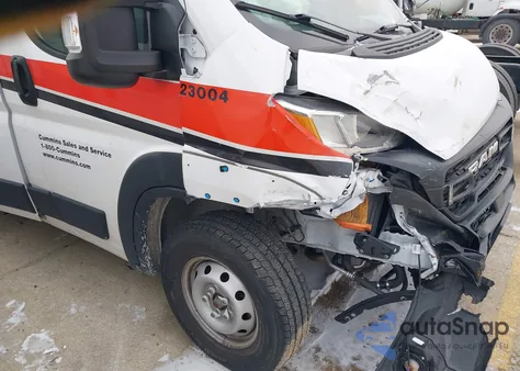 2023 Ram Promaster 3500 Low Roof 136 Wb z USA, uszkodzony, nr VIN 3C6MRVWG4PE591693